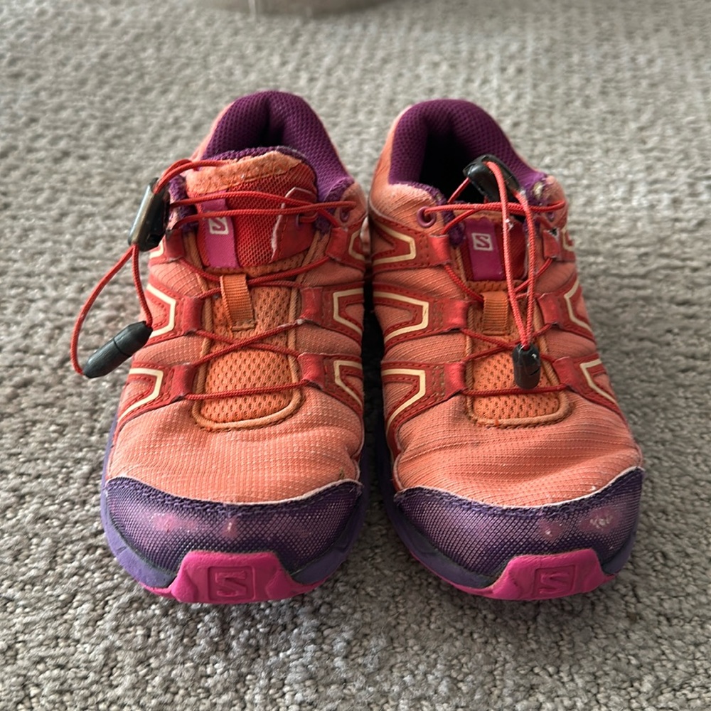 Kids Salomon Hiking Shoes Toddler Size 11